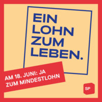 Das Mindeste: ein Lohn zum Leben