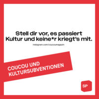 Coucou und Kultursubventionnen